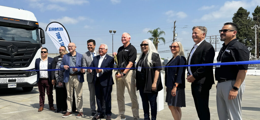 Tom's Truck Center Leads the Way with First Hydrogen Refueling Station in Los Angeles County